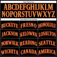 Load image into Gallery viewer, Custom Black White Red-Old Gold Authentic Throwback Basketball Jersey