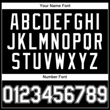 Load image into Gallery viewer, Custom Black White-Gray Authentic Throwback Basketball Jersey