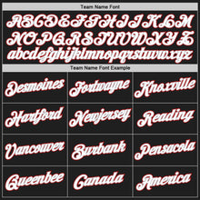 Load image into Gallery viewer, Custom Black Gray-Red Authentic Throwback Basketball Jersey