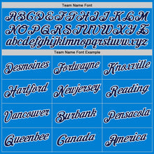 Load image into Gallery viewer, Custom Blue Navy-White Performance T-Shirt