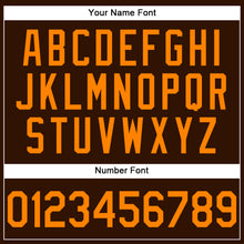 Load image into Gallery viewer, Custom Brown Bay Orange Performance T-Shirt