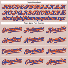 Load image into Gallery viewer, Custom Camo Royal-Orange Authentic Salute To Service Baseball Jersey