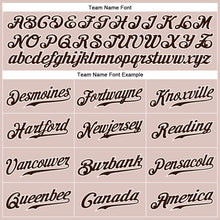 Load image into Gallery viewer, Custom Camo Brown-White Authentic Salute To Service Baseball Jersey