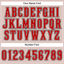 Load image into Gallery viewer, Custom Camo Red-Black Authentic Salute To Service Baseball Jersey