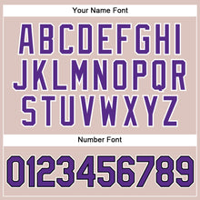 Load image into Gallery viewer, Custom Camo Purple-Black Authentic Salute To Service Baseball Jersey