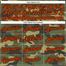 Load image into Gallery viewer, Custom Camo Orange-Black Performance Salute To Service T-Shirt