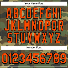 Load image into Gallery viewer, Custom Camo Orange-Black Performance Salute To Service T-Shirt