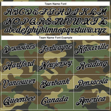 Load image into Gallery viewer, Custom Camo Black-Gray Performance Salute To Service T-Shirt