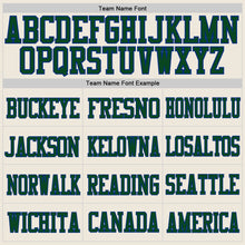 Load image into Gallery viewer, Custom Cream Green-Royal Mesh Authentic Football Jersey