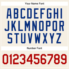 Load image into Gallery viewer, Custom Cream Red-Royal Authentic Sleeveless Baseball Jersey