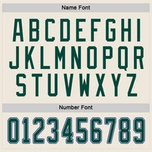 Load image into Gallery viewer, Custom Cream Green-Royal Hockey Jersey