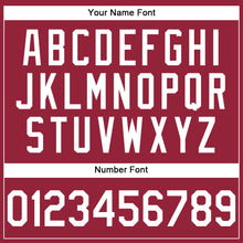 Load image into Gallery viewer, Custom Crimson White Performance T-Shirt