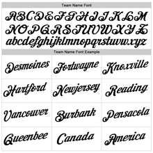 Load image into Gallery viewer, Custom Women's White Black V-Neck Cropped Baseball Jersey