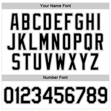 Load image into Gallery viewer, Custom Women's White Black-Gray V-Neck Cropped Baseball Jersey