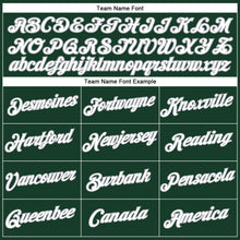 Load image into Gallery viewer, Custom Women's Green White-Gray V-Neck Cropped Baseball Jersey