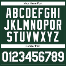 Load image into Gallery viewer, Custom Women's Green White-Gray V-Neck Cropped Baseball Jersey