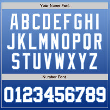 Load image into Gallery viewer, Custom Light Blue White-Royal Authentic Fade Fashion Baseball Jersey