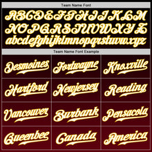 Load image into Gallery viewer, Custom Black White-Crimson Authentic Fade Fashion Baseball Jersey