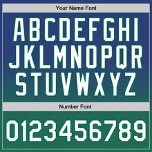 Load image into Gallery viewer, Custom Royal White-Kelly Green Authentic Fade Fashion Basketball Jersey