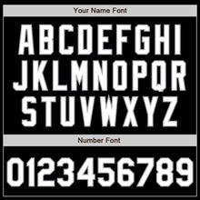 Load image into Gallery viewer, Custom Black White Royal-Gray Authentic Gradient Fashion Baseball Jersey