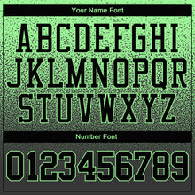 Load image into Gallery viewer, Custom Stitched Pea Green Black Fade Fashion Sports Pullover Sweatshirt Hoodie