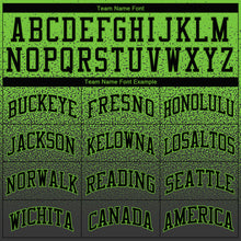 Load image into Gallery viewer, Custom Stitched Neon Green Black Fade Fashion Sports Pullover Sweatshirt Hoodie