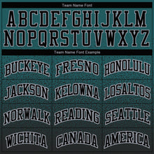 Load image into Gallery viewer, Custom Stitched Midnight Green Black-Gray Fade Fashion Sports Pullover Sweatshirt Hoodie