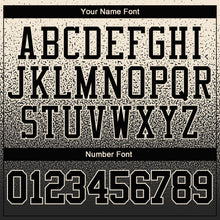 Load image into Gallery viewer, Custom Stitched Cream Black Fade Fashion Sports Pullover Sweatshirt Hoodie