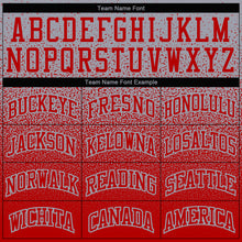 Load image into Gallery viewer, Custom Stitched Gray Red Fade Fashion Sports Pullover Sweatshirt Hoodie