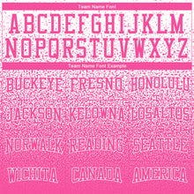 Load image into Gallery viewer, Custom Stitched White Pink Fade Fashion Sports Pullover Sweatshirt Hoodie