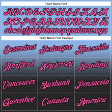 Load image into Gallery viewer, Custom Stitched Light Blue Pink-Black Fade Fashion Sports Pullover Sweatshirt Hoodie