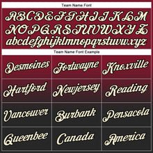 Load image into Gallery viewer, Custom Stitched Crimson Cream-Black Fade Fashion Sports Pullover Sweatshirt Hoodie