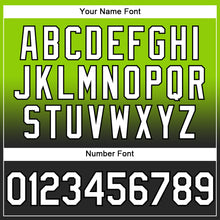 Load image into Gallery viewer, Custom Stitched Neon Green White-Black Fade Fashion Sports Pullover Sweatshirt Hoodie