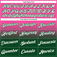 Load image into Gallery viewer, Custom Stitched Pink White-Green Fade Fashion Sports Pullover Sweatshirt Hoodie