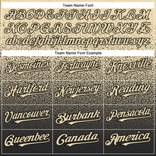 Load image into Gallery viewer, Custom Cream Black Authentic Fade Fashion Baseball Jersey