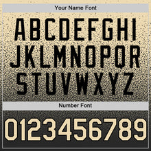 Load image into Gallery viewer, Custom Cream Black Authentic Fade Fashion Baseball Jersey