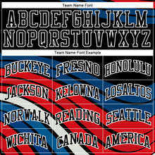 Load image into Gallery viewer, Custom Figure Black-Red Round Neck Sublimation Basketball Suit Jersey