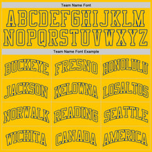 Load image into Gallery viewer, Custom Gold Gold-Royal Authentic Throwback Basketball Jersey