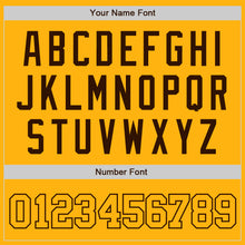 Load image into Gallery viewer, Custom Gold Gold-Brown Authentic Baseball Jersey