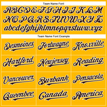 Load image into Gallery viewer, Custom Gold Brown-White Authentic Baseball Jersey