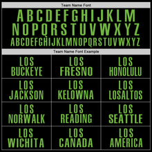 Load image into Gallery viewer, Custom Black Neon Green Performance Golf Polo Shirt