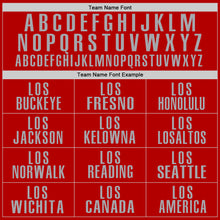 Load image into Gallery viewer, Custom Red Gray Performance Golf Polo Shirt