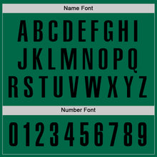 Load image into Gallery viewer, Custom Kelly Green Black Performance Golf Polo Shirt