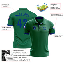 Load image into Gallery viewer, Custom Kelly Green Royal Performance Golf Polo Shirt