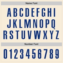 Load image into Gallery viewer, Custom Cream Royal Performance Golf Polo Shirt