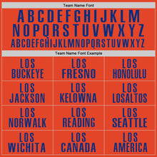 Load image into Gallery viewer, Custom Orange Royal Performance Golf Polo Shirt