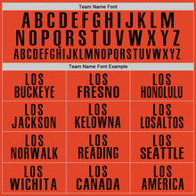 Load image into Gallery viewer, Custom Orange Black Performance Golf Polo Shirt