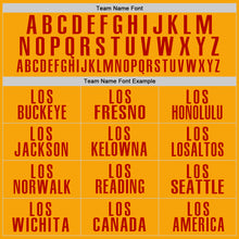 Load image into Gallery viewer, Custom Gold Red Performance Golf Polo Shirt