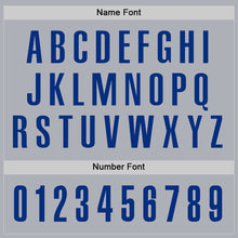 Load image into Gallery viewer, Custom Gray Royal Performance Golf Polo Shirt