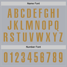 Load image into Gallery viewer, Custom Gray Old Gold Performance Golf Polo Shirt